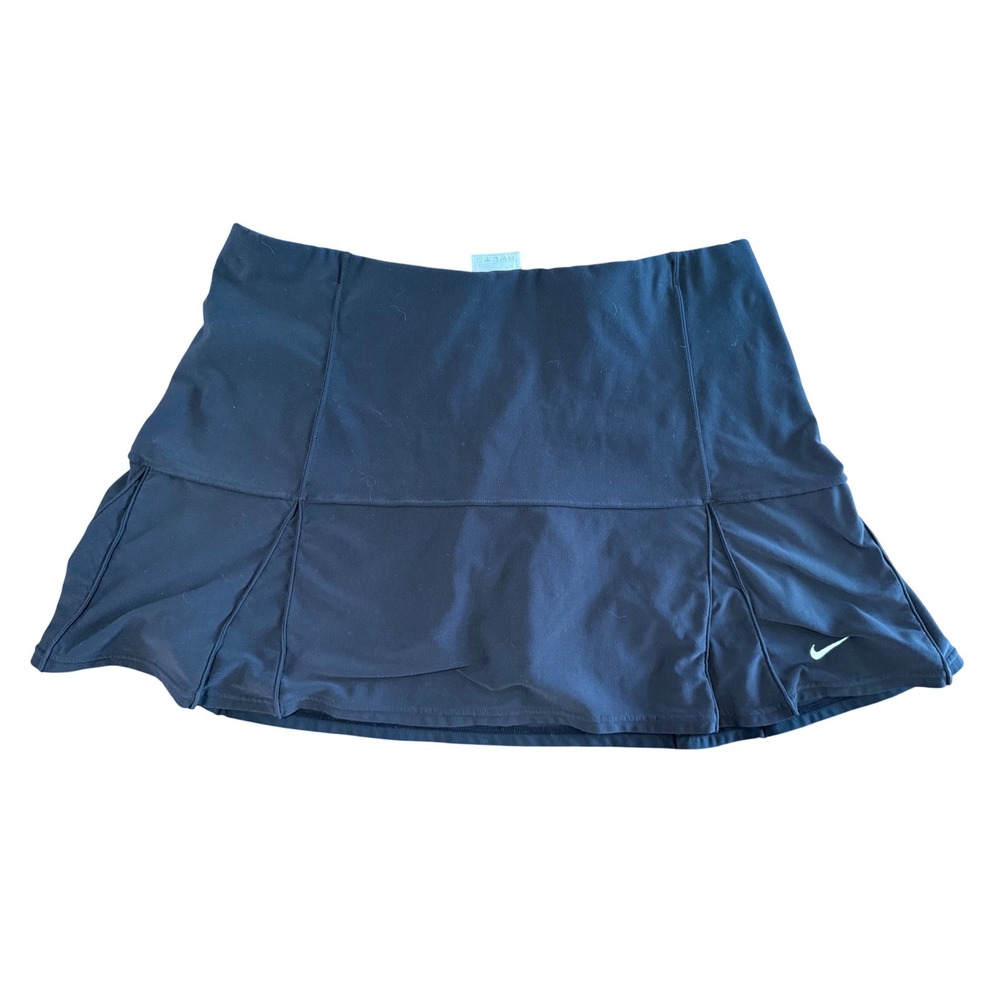 Nike Dri-FIT Black Athletic Skort Women's‎ Large Tennis Golf Running Workout